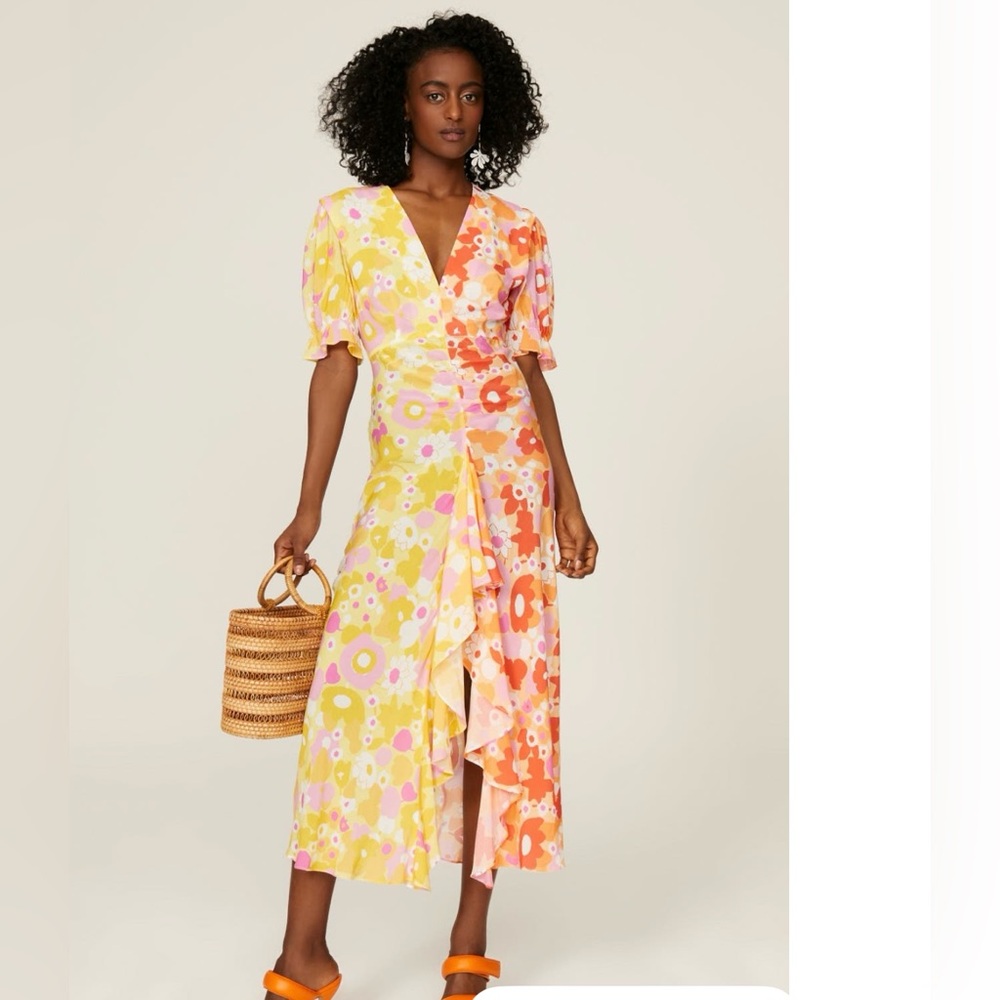 Rixo Ariel Maxi Dress sz 6